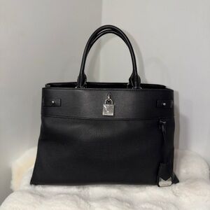 MICHAEL KORS GRAMERCY LARGE LEATHER SATCHEL